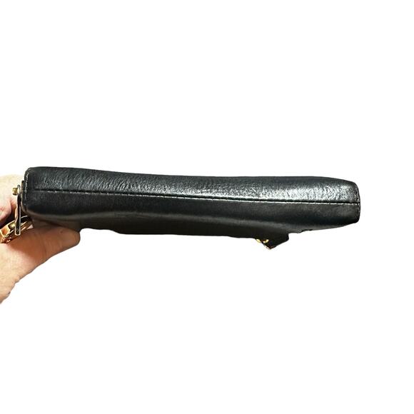 Fossil zip around leather wallet multiple card slots black - Picture 6 of 12